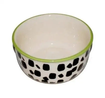 Купить №1 миска для кошек керамическая, рисунок "березка" глубокая