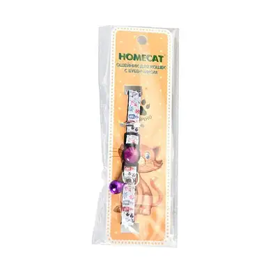 Homecat Рыбки ошейник для кошек с бубенчиком